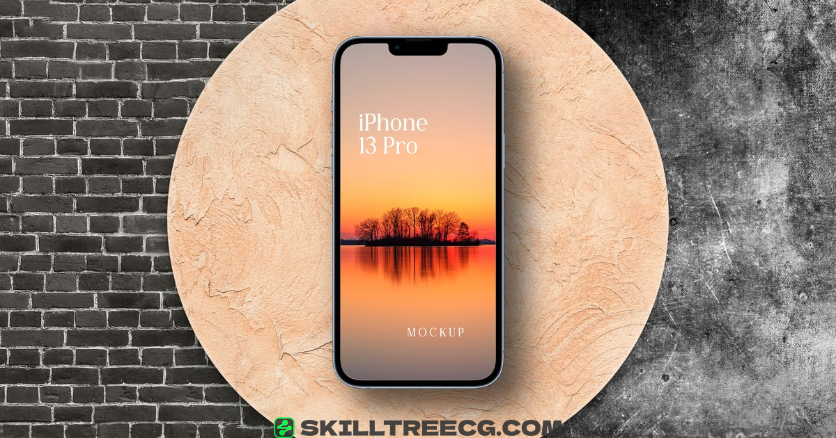 iPhone 13 Pro Mockup v1（806360）-技能树
